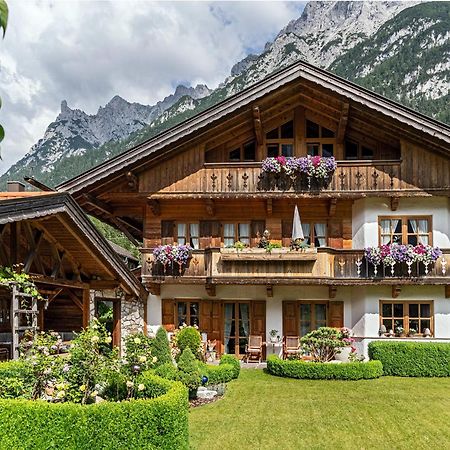 Ferienhaus Alpenblick Mittenwald Dış mekan fotoğraf