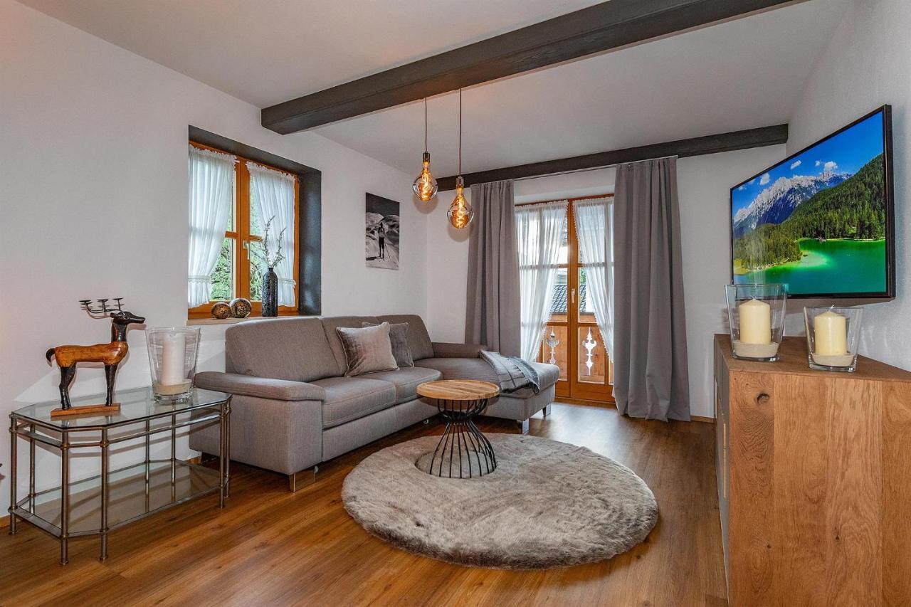Ferienhaus Alpenblick Mittenwald Dış mekan fotoğraf