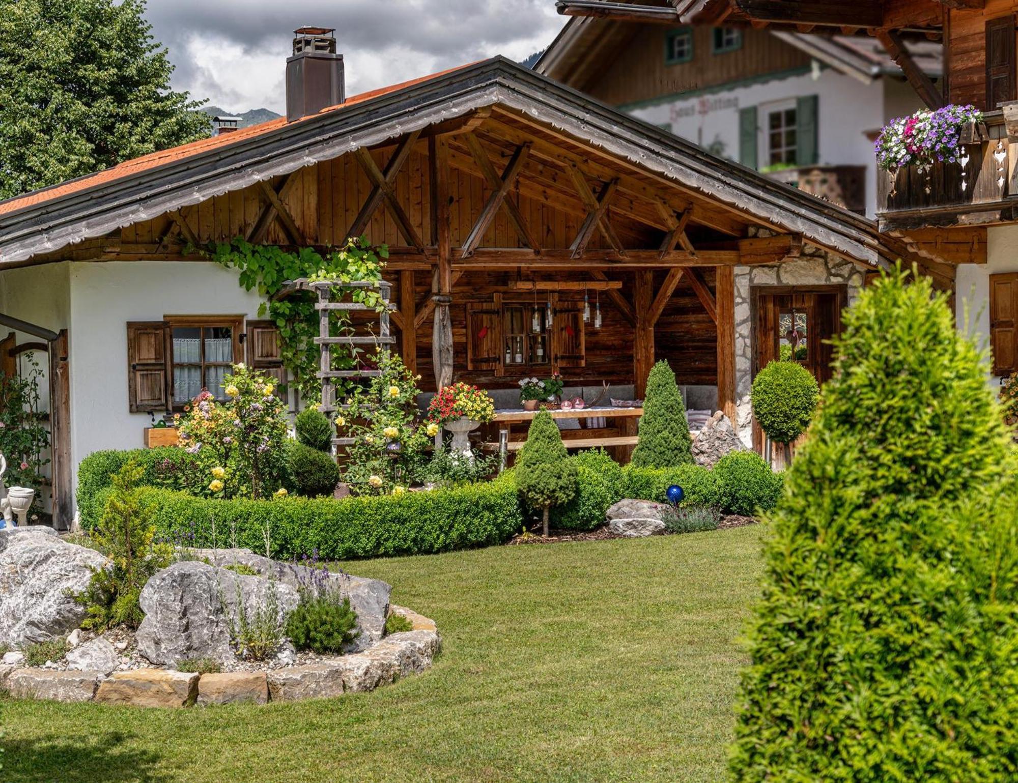 Ferienhaus Alpenblick Mittenwald Dış mekan fotoğraf